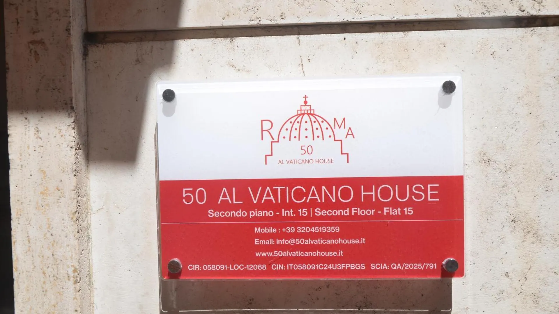 50 Al Vaticano House Rome Italy